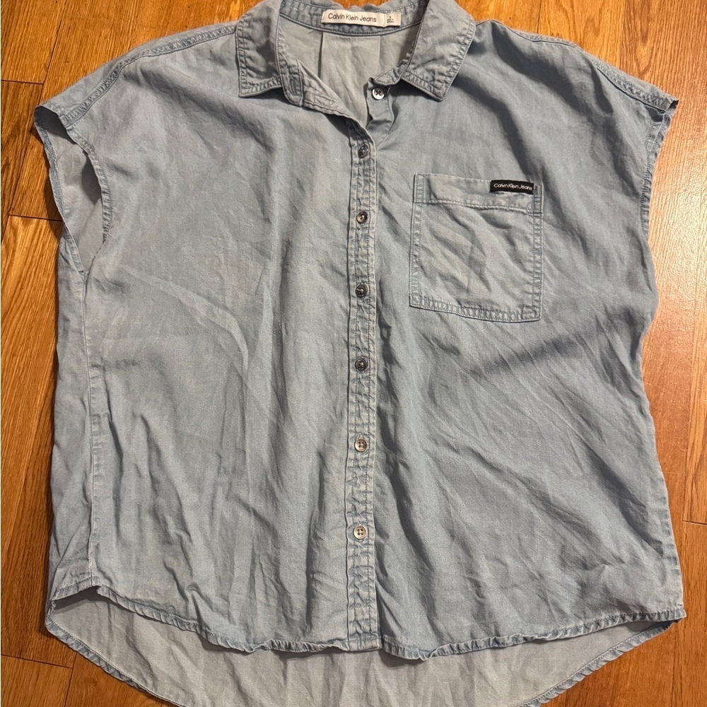 Calvin Klein Jeans Light Blue Casual Shirt​